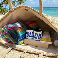 Vista 3 de Rollens Roll Up Sunglases w/ 100% UV Protection, Disposable, Wrap-Around (8 Count) - Made in the USA