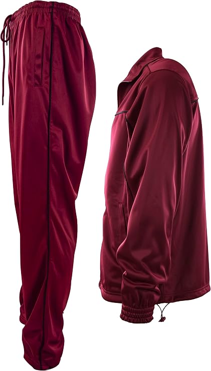 ChoiceApparel Mens Active Tracksuit with Zippered Back Pocket