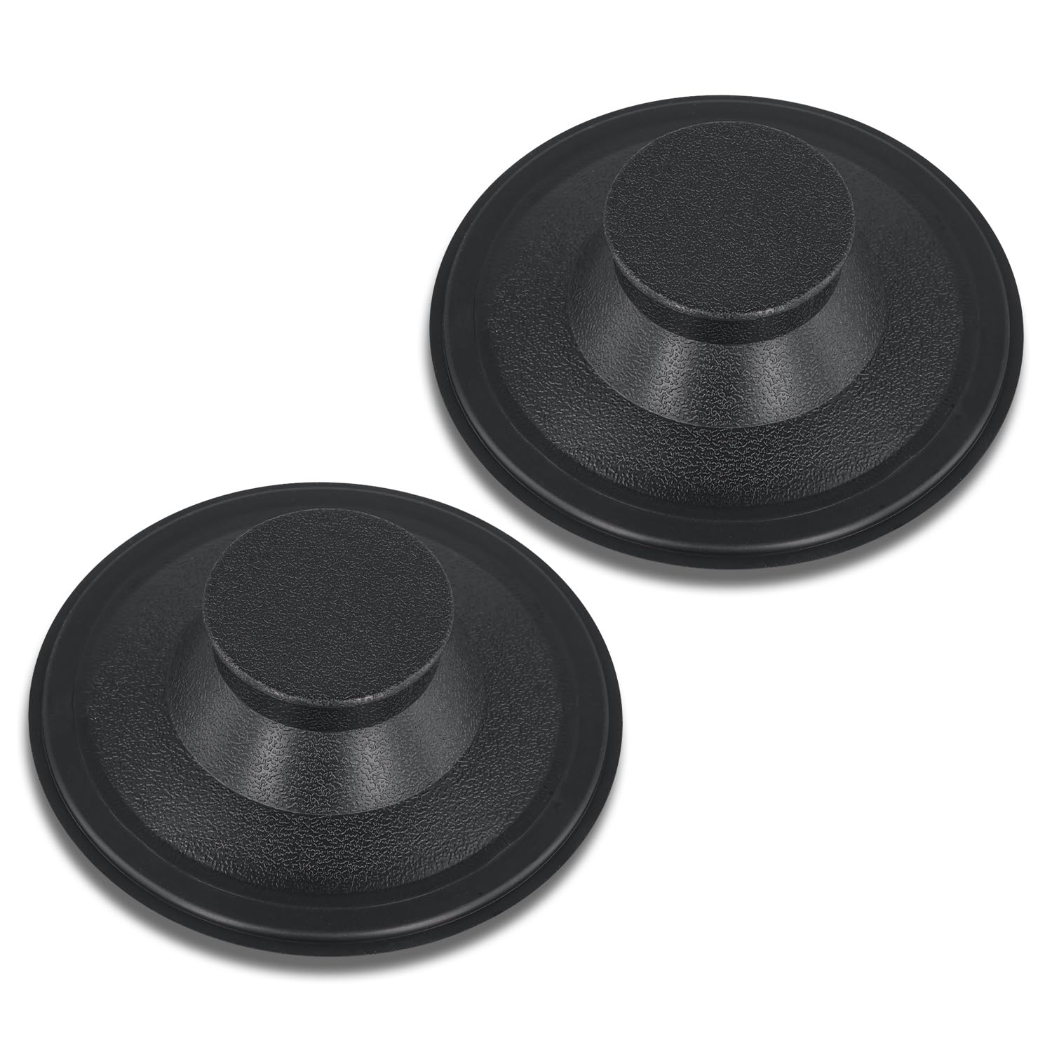 2pcs Sink Stopper for InSinkErator, Sink Strainer for Kitchen Drain Garbage Disposal Plug Suitable for Standard 3-1/2" Drains Rubber Drain Insert Compatible with Kohler Waste King Whirlpool
