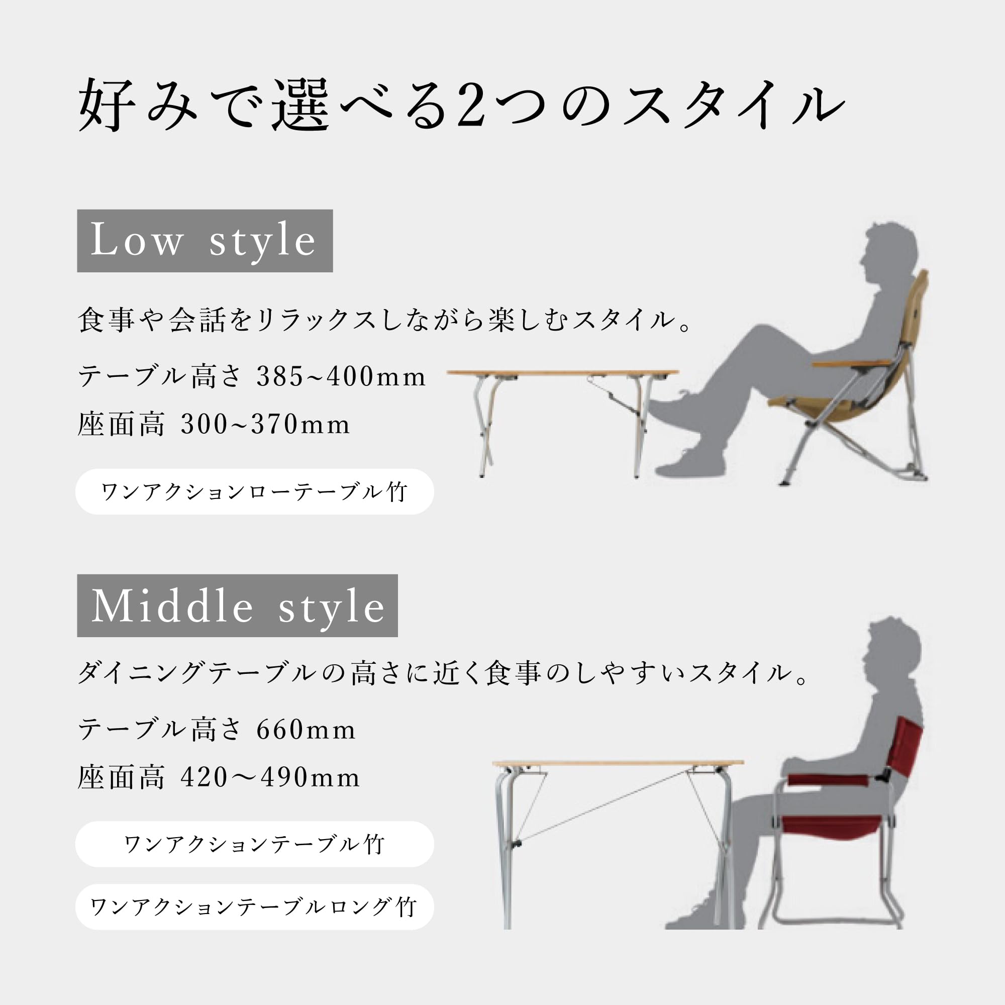 Amazon.co.jp: スノーピーク(snow peak) ワンアクションテーブル竹