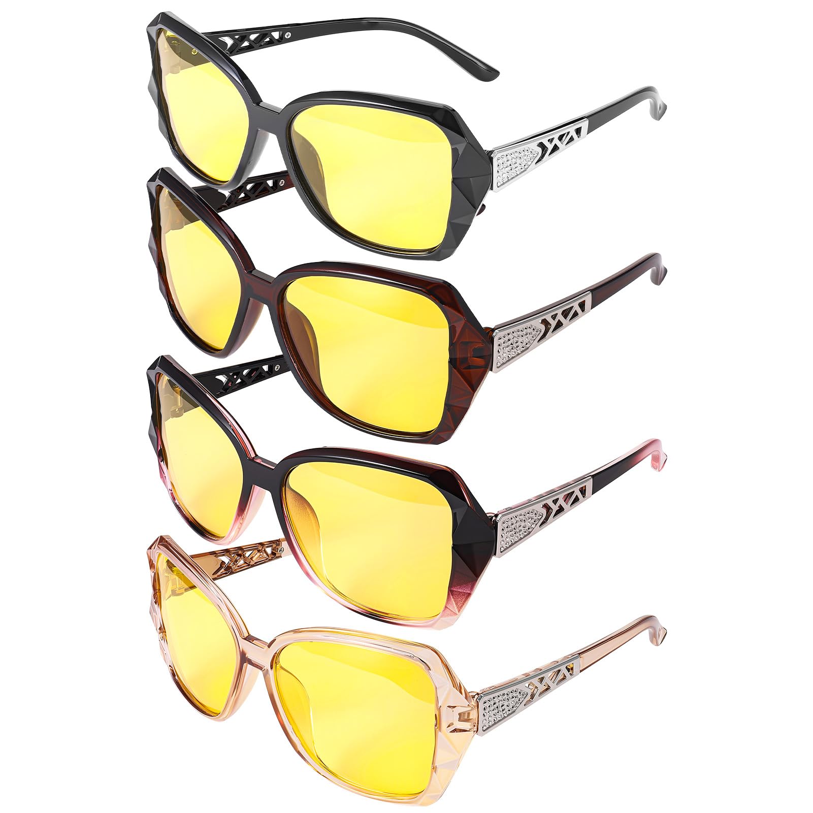 DragonflyDreams Women Large Sunglasses, UV 400 Glasses