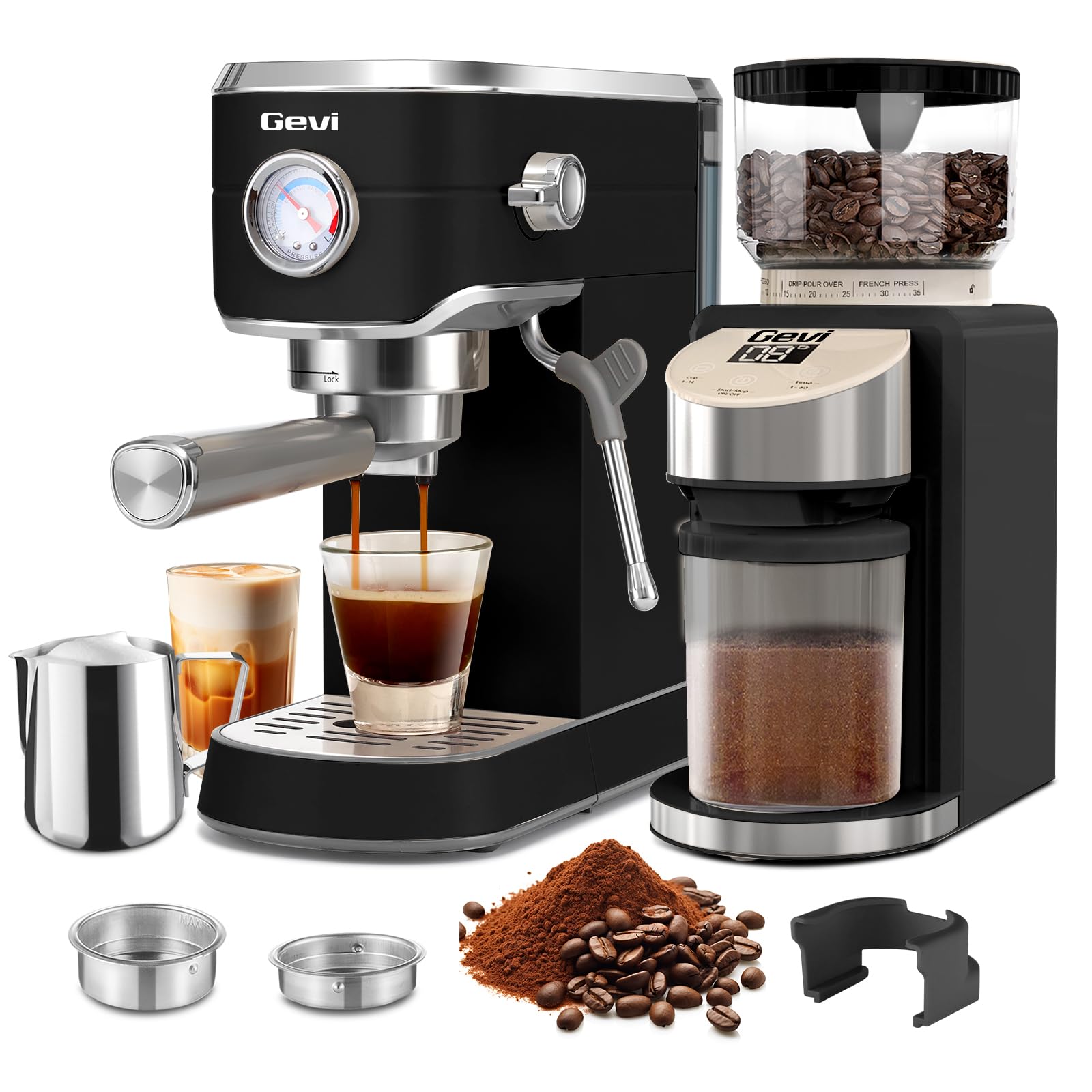 Gevi Espresso Machine 20 Bar
