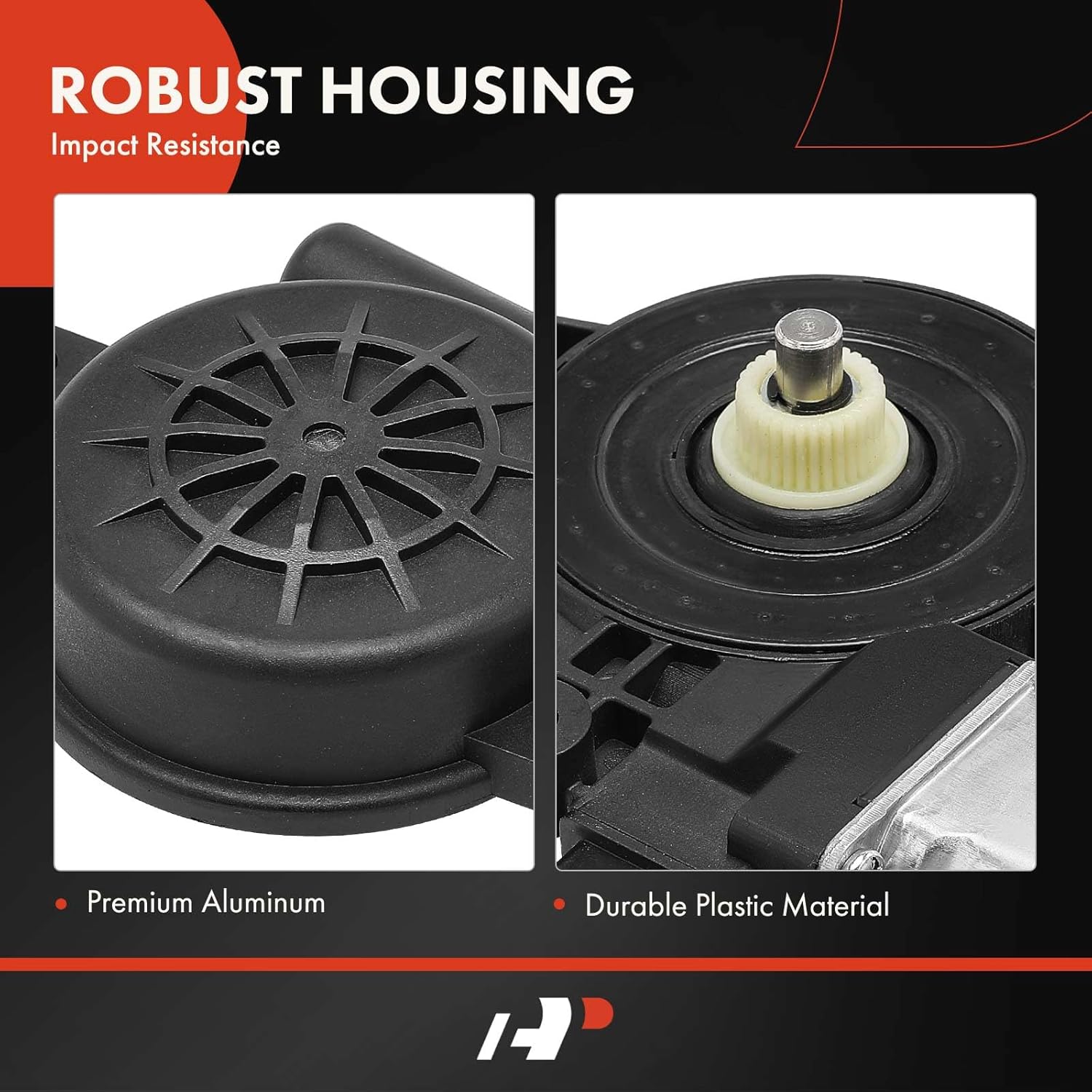 A-Premium Power Window Lift Motor Compatible with Mazda CX-5 2013-2016, 3 2010-2013, 3 Sport 2010-2013, 6 2009-2017, 2 2011-2014