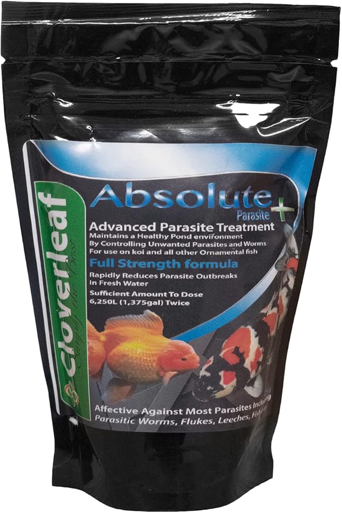 Image Cloverleaf Absolute Parasite + Pond treatment 250g Image Cloverleaf Absolute Parasite + Pond treatment 250g