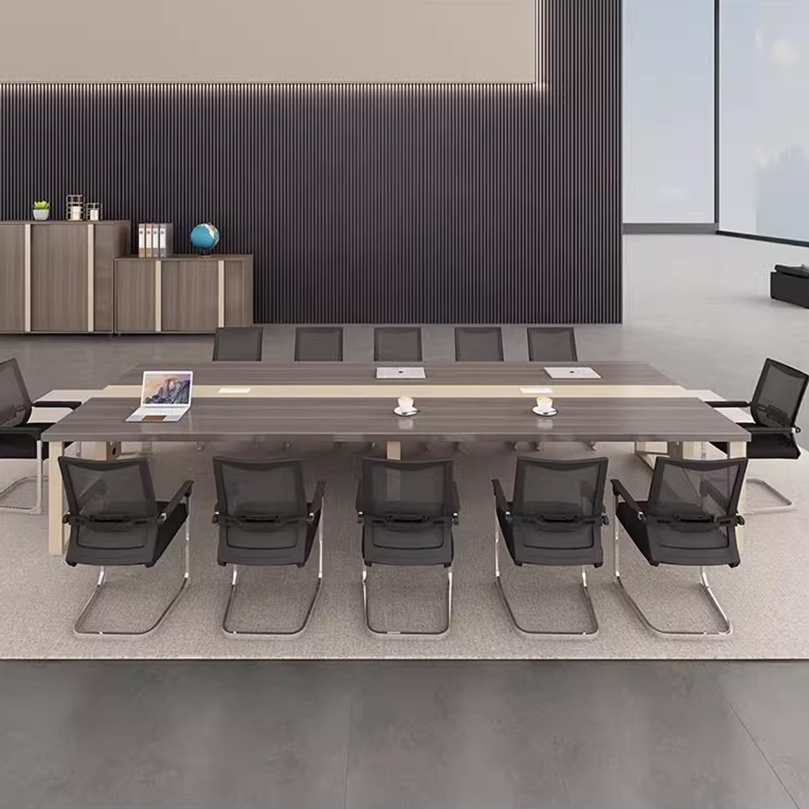 Amazon | 長机 オフィステーブル 会議用テーブル 会議テーブル