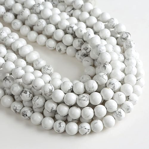 Vista 56 de Hixhro 120 cuentas de madera sueltas de wengué africano natural de 0.236 pulgadas para fabricación de joyas con cordón elástico de cristal y cuentas