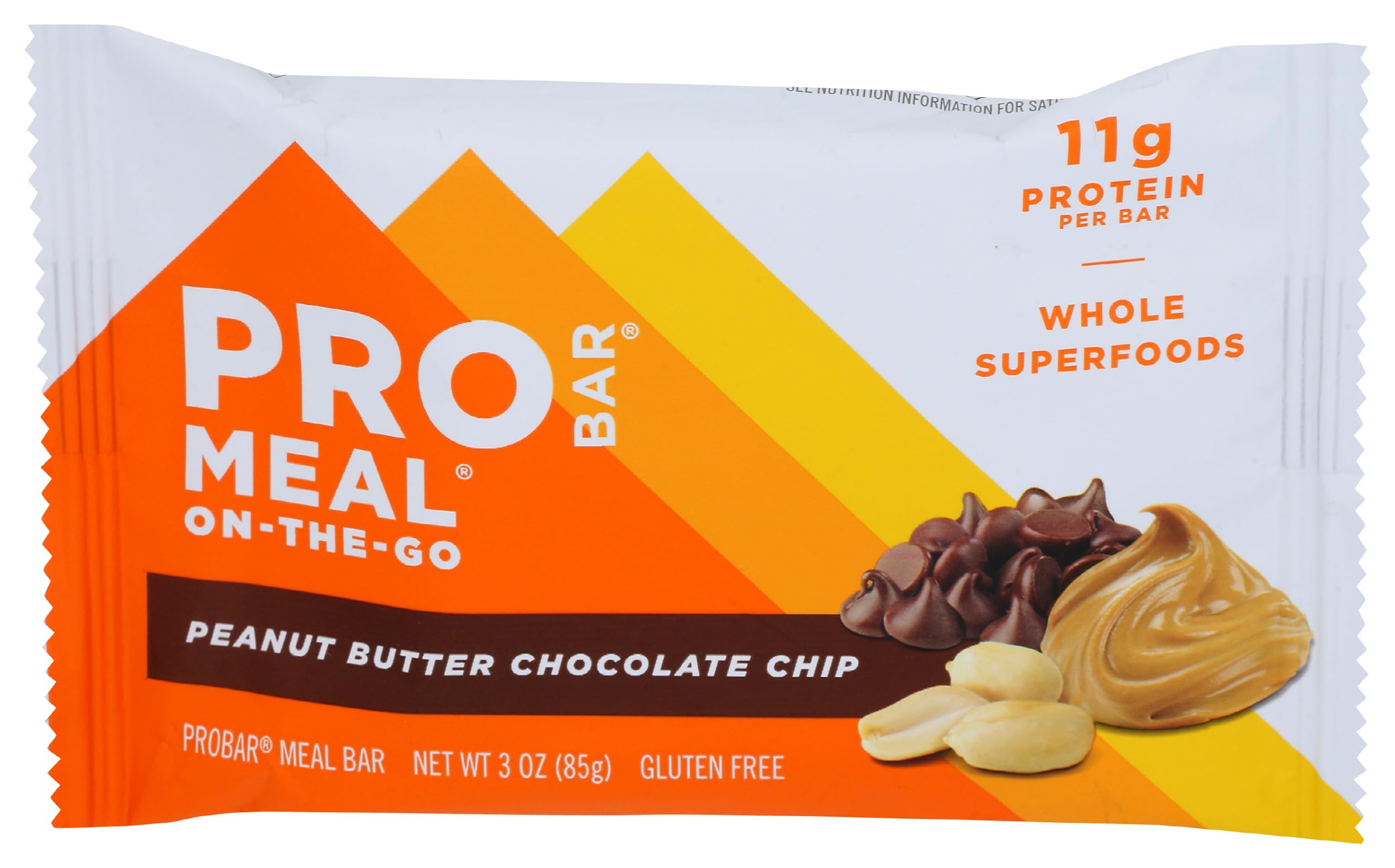 Probar Peanut Butter Chocolate Chip Meal Bar, 3 oz
