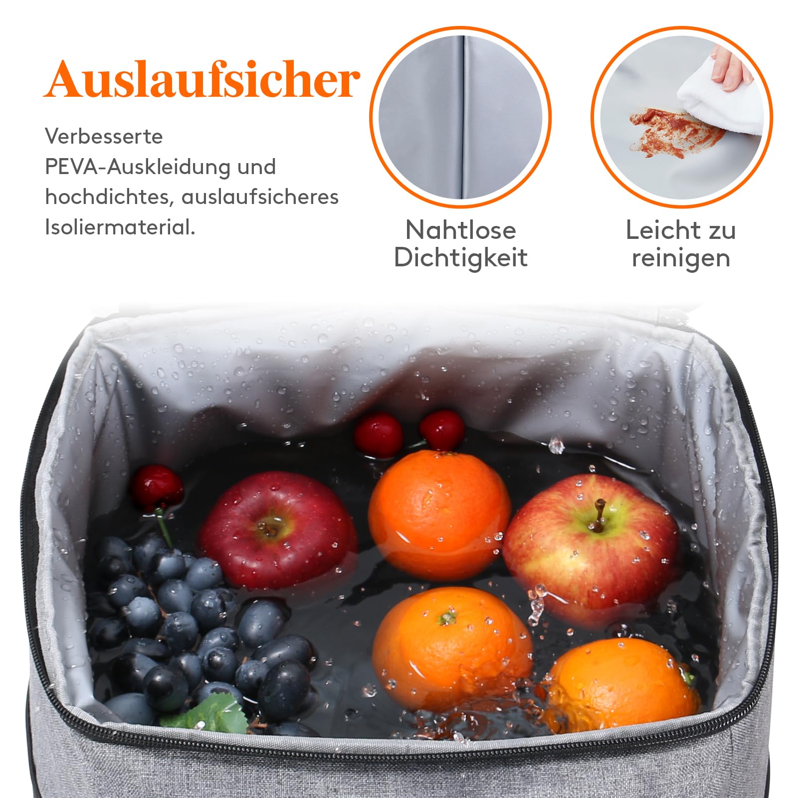 Lifewit 21L 30 Dosen Kühl Rucksack Kühlrucksack Kühltasche Picknicktasche Groß Isoliert Cooler Bag Männer Frauen für Strand, Picknick, Camping, BBQ, Wandern