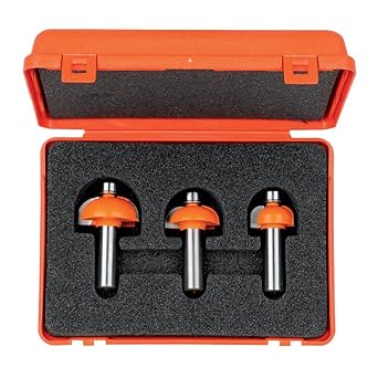 CMT 837.501.01 3-Piece Cove Bit Set, 1/2