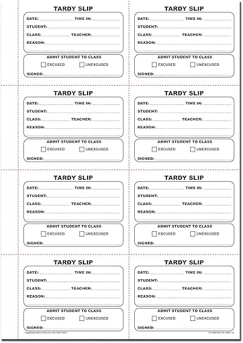 Miniatura 3 de Cherry - Libro plegable y desgarrador fácil de quitar con copias autocopiadas, 400 (3.89 x 2.92 pulgadas) por libro