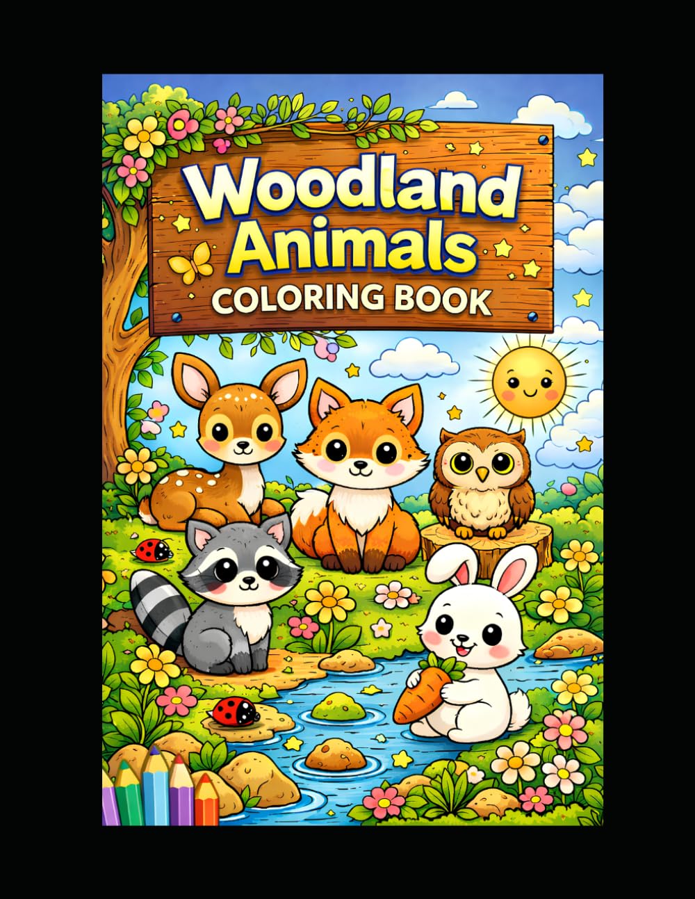 Animal Coloring Book for Kids: Animal Coloring Book for Kids: Fun and Easy Animals to Color