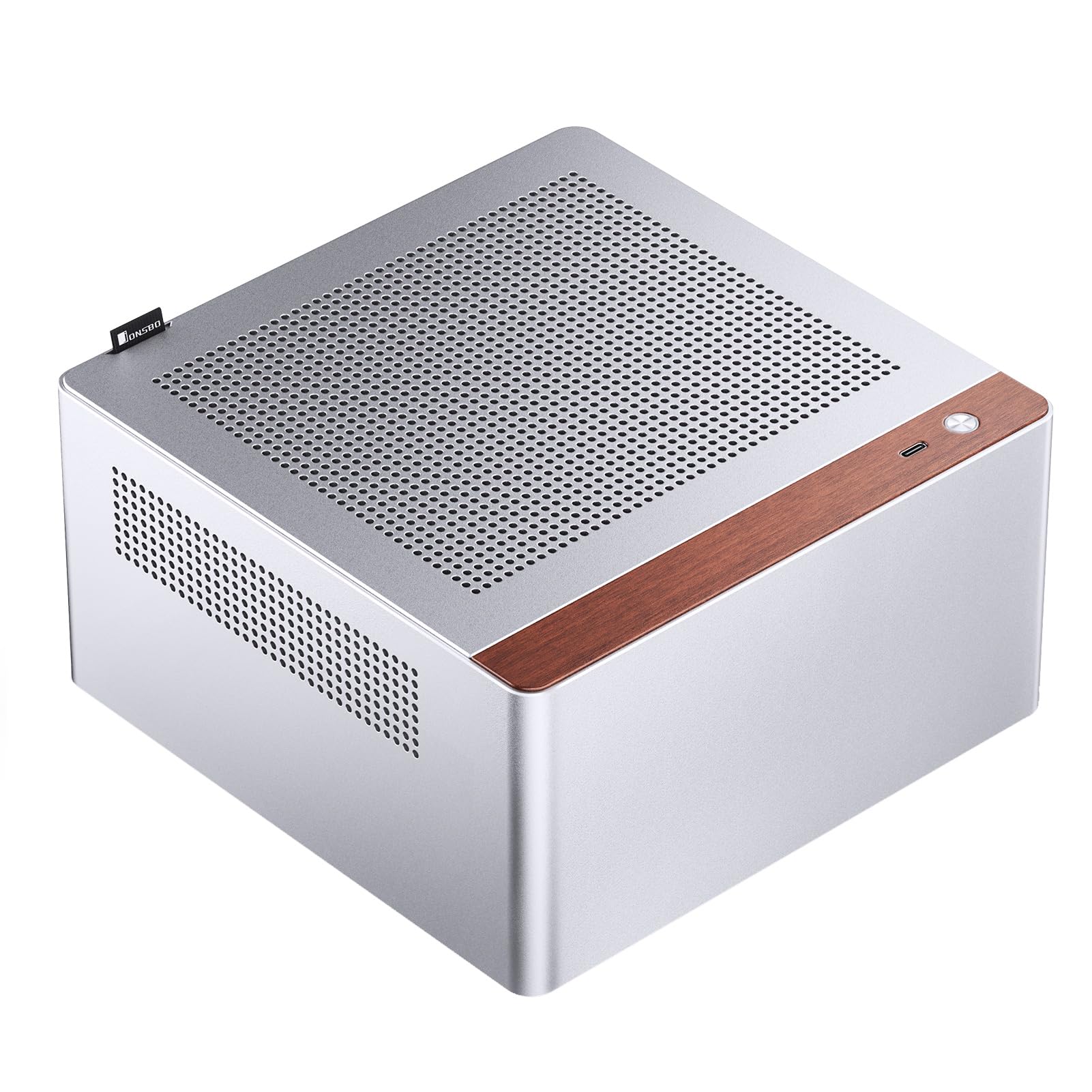 Amazon.com: JONSBO N10 Silver MINI ITX PC Case, Aluminum Alloy
