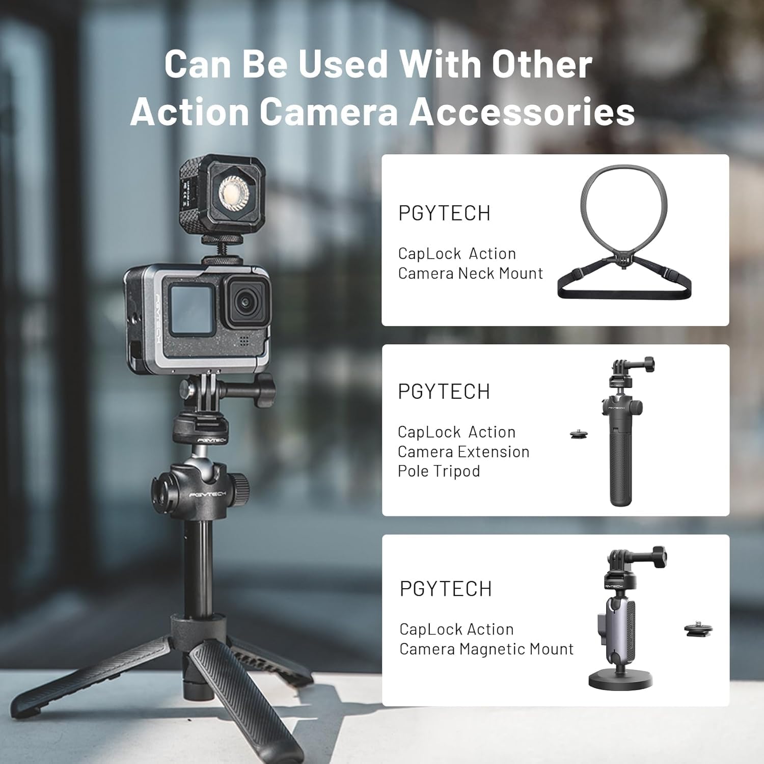 Amazon | PGYTECH カメラケージ Gopro 13/12/11用、アルミニウム