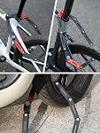 ROCKBROS Verrouillage vélo pliant 120cm/47.24inch avec 2 Clés Serrure de scooter électrique pour moto E