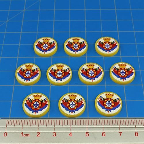 Vista 48 de LITKO Ficha Napoleónica Miniaturas Históricas Wargame Game Pieces Paquete de 10 (francés)