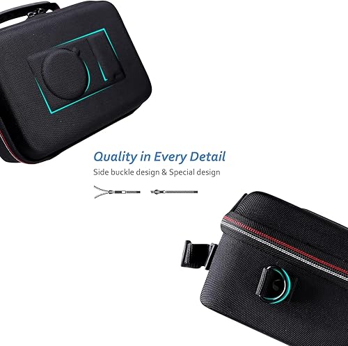 Miniatura 8 de XANAD Funda negra para cámara de vlog digital Sony ZV-1  ZV-1F  ZV-1 II con kit de accesorios Vlogger trípode (GP-VPT2 BT) y micrófono