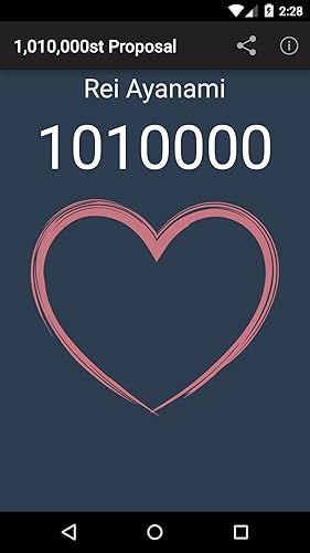 1,010,000st Marriage Proposal