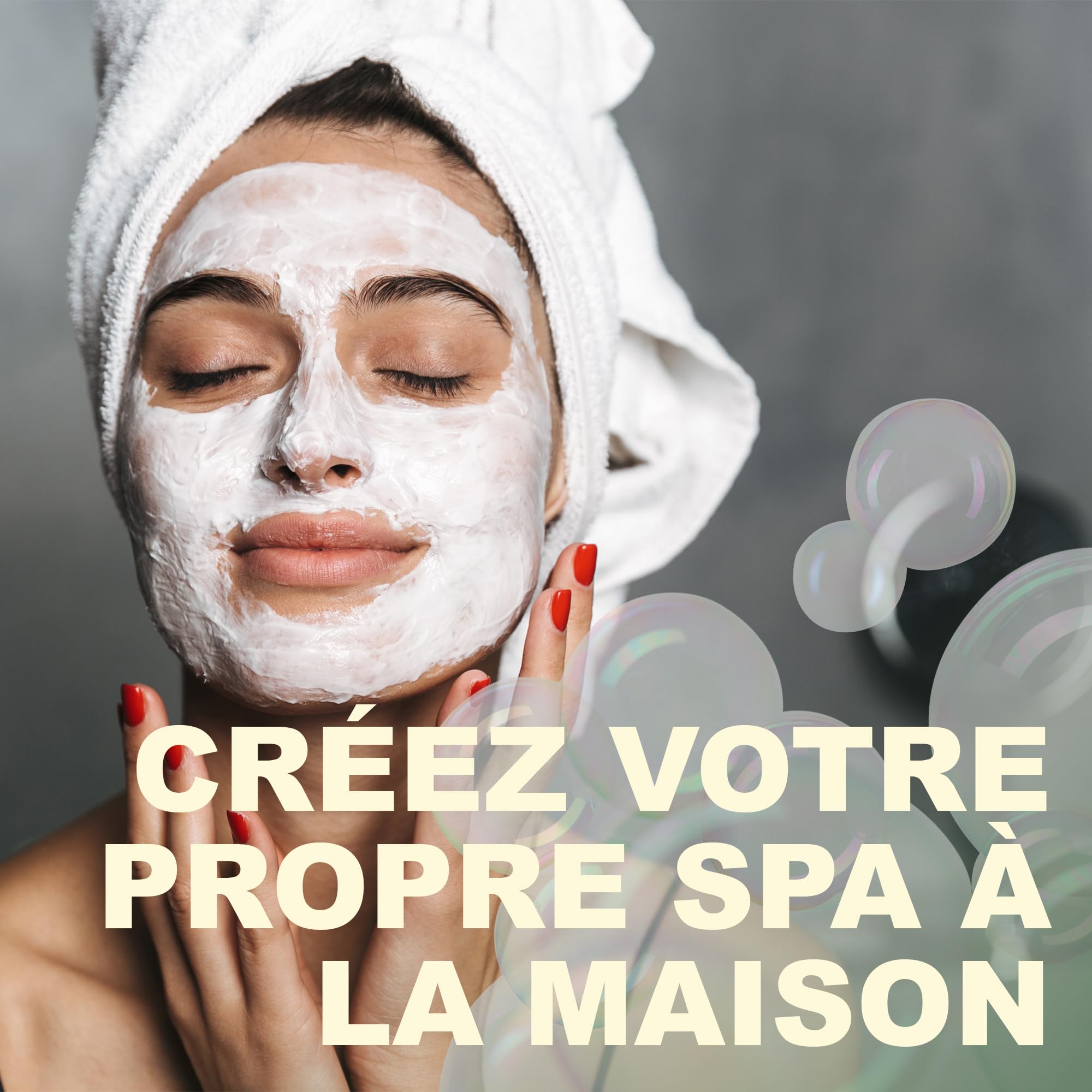 Masque Visage Relaxant et Lifting au Caviar | Soin Fermeté | Masque Peel-Off | Anti-Âge | Hydratation et Élasticité | Élimination Points Noirs, Transparent, 200g (Lot de 1)