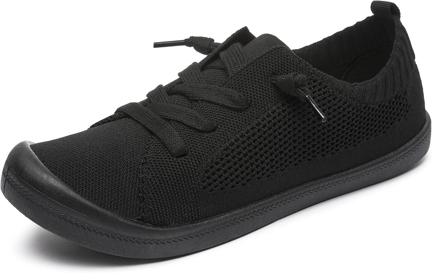 ALTOCIS Women's Knit Slip On Sneakers Ladies Elastic Low Top Flats Lightweight Breathe Mesh Fashion Sneakers Cute Flying Woven Loafers