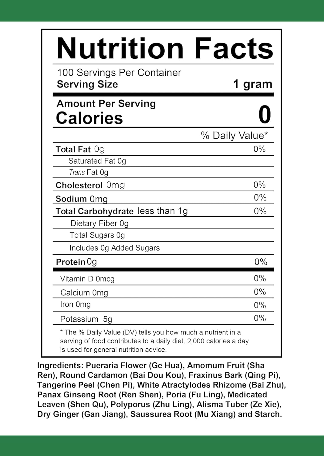 HH2223 Ge Hua Jie Cheng Tang/Pueraria Flower Decoction, Granule, 100 Grams/Bottle - Image 4