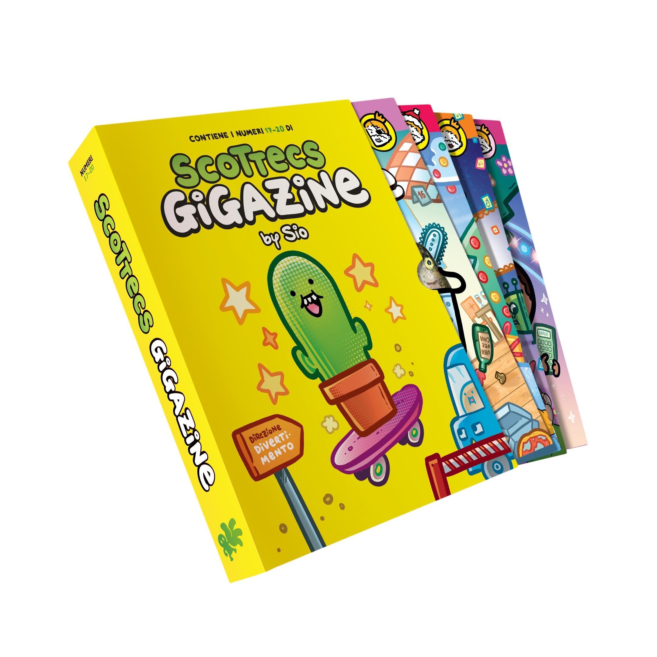 Scottecs Gigazine. Cofanetto 5 (Vol. 17-20)