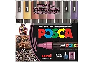 POSCA 5M - The Ultimate Marker for Artists, Crafters, and Everyday Use