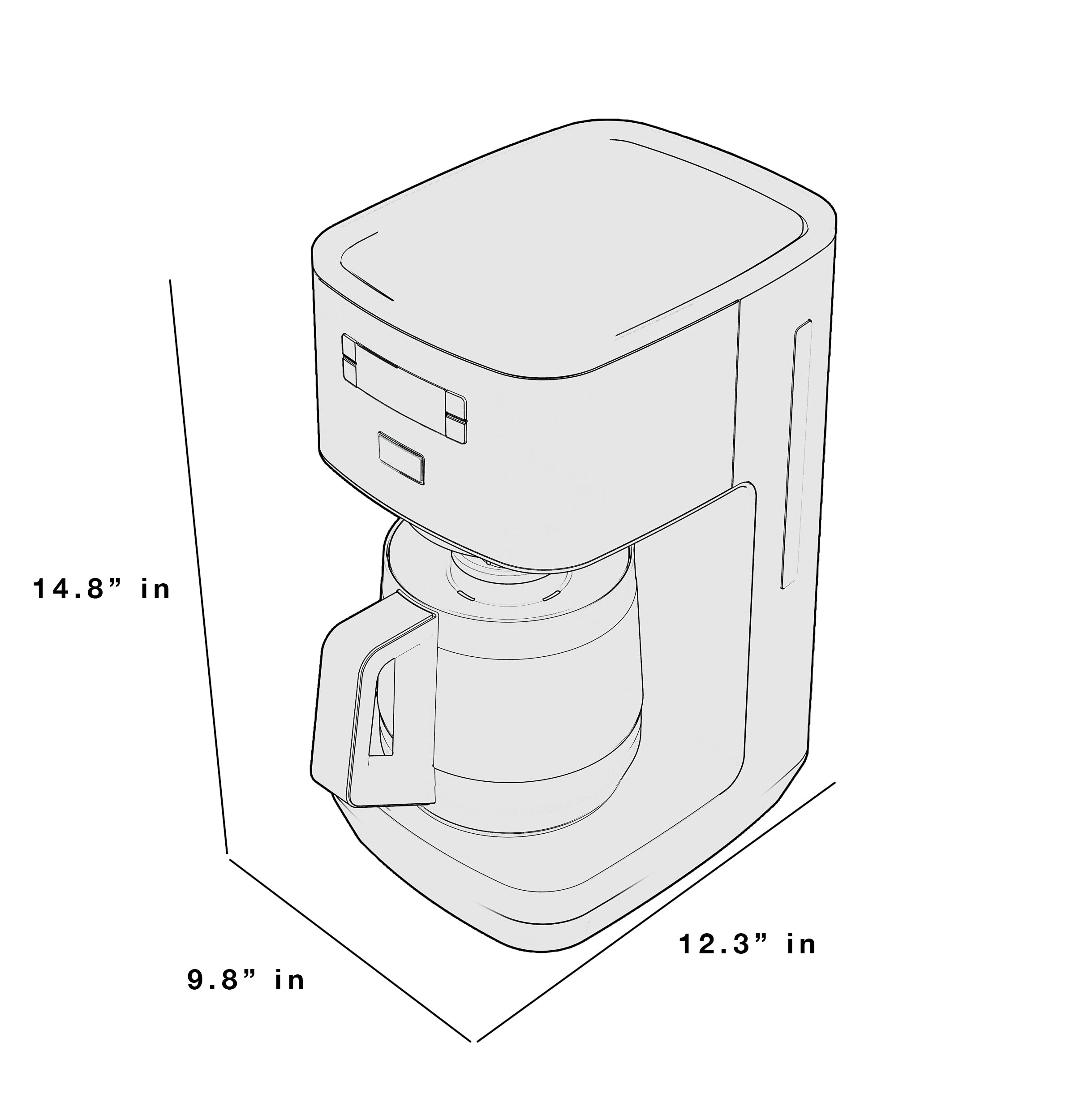 GE Drip Coffee Maker With Tim...B08NWJV1X2