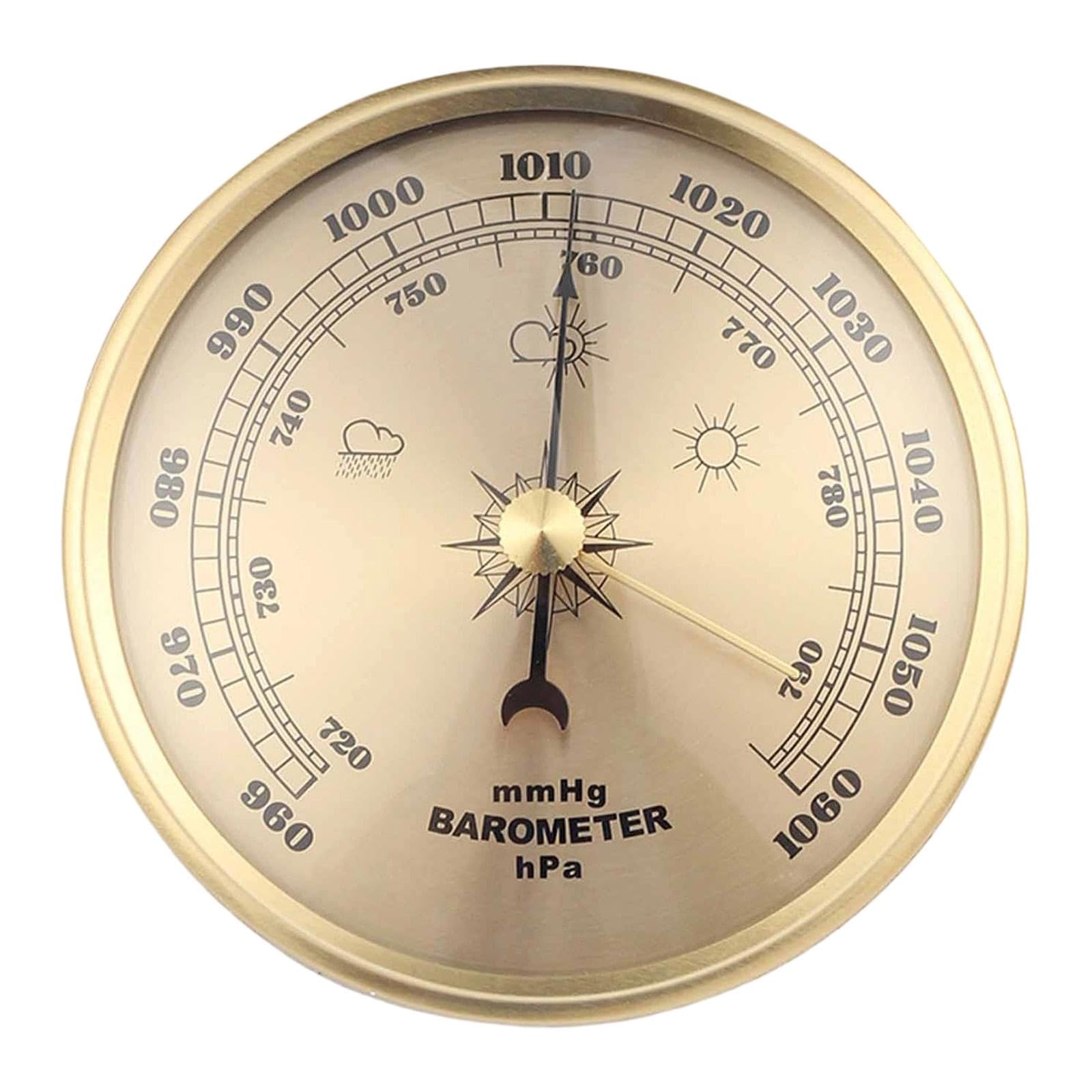Manometro Analogico per La Pressione dell'Aria Interna, Diametro 9 Cm.
