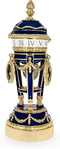 Miniatura 3 de BestPysanky Marcos de fotos en el reloj Royal Inspired Imperial Easter Egg