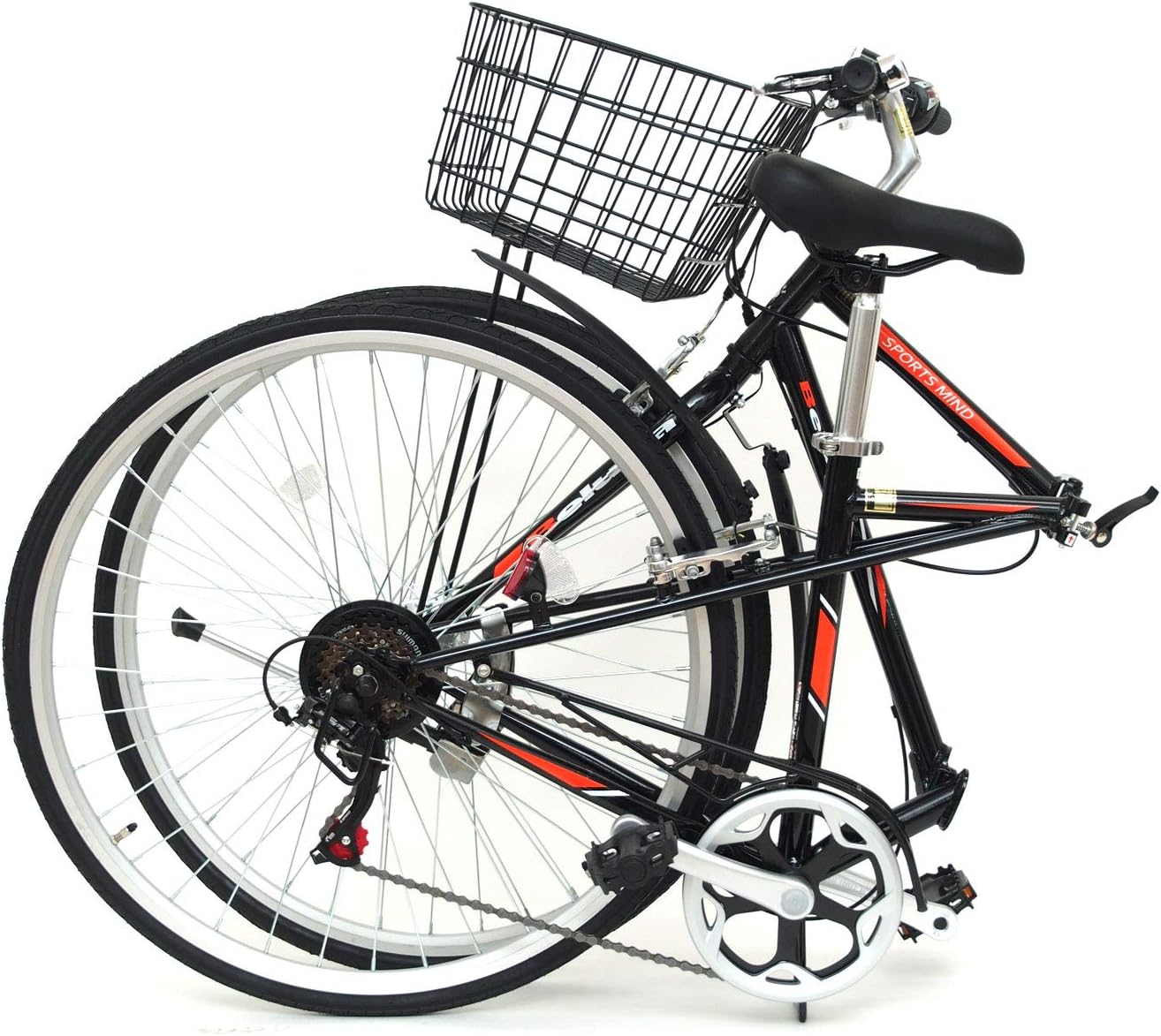 受付終了 受け渡し予定あり チャリンクス クロスバイク 折りたたみ