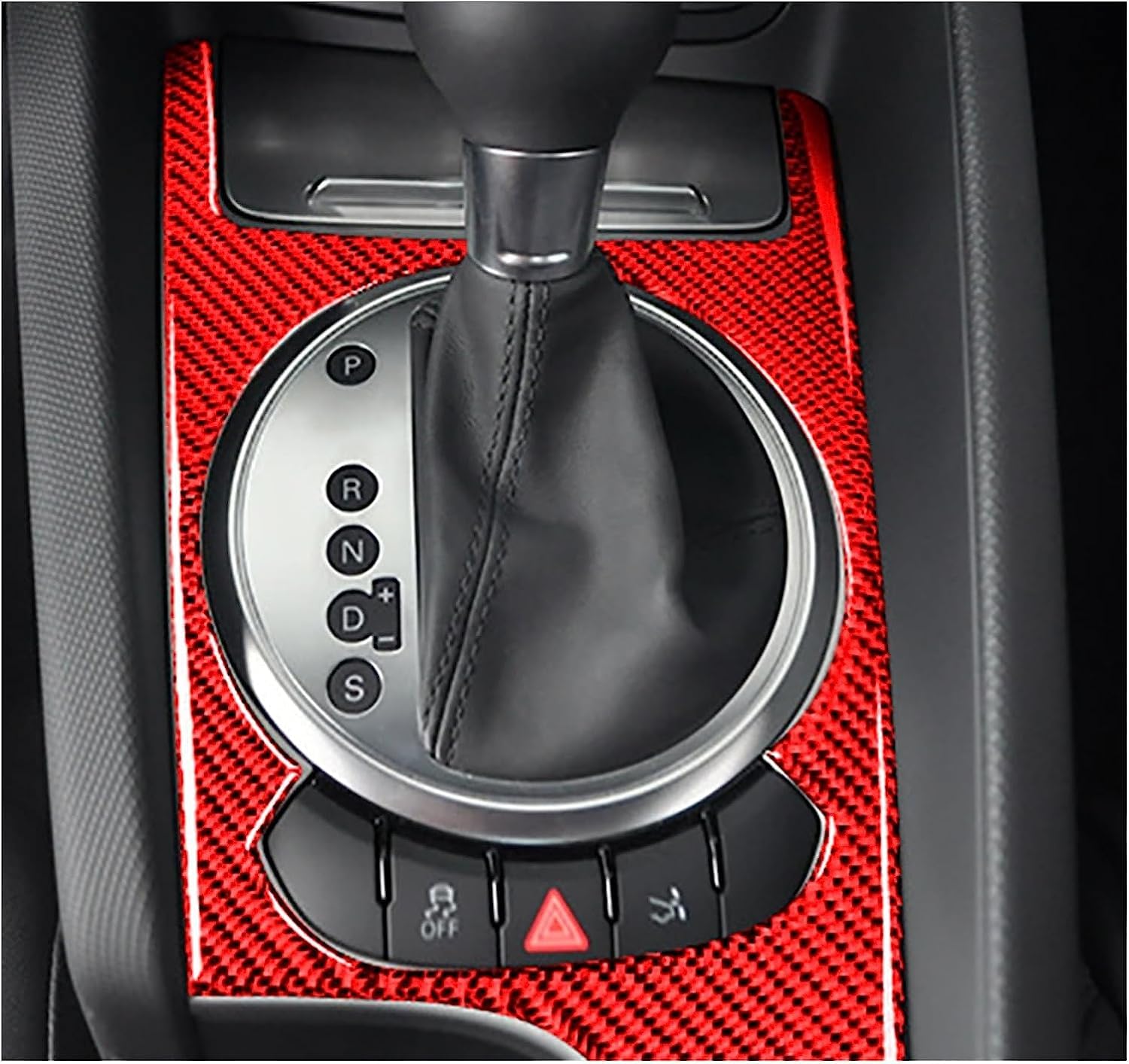 Accoudoir Console Centrale Audi TT - Boîte De Rangement Double Couche Avec 3 Ports USB Fibre Carbone