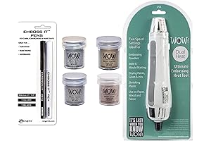 Embossing Starter Kit With Emboss It Tool And Powders
