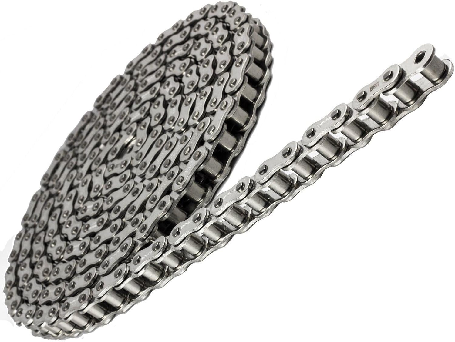 Jeremywell 100 SS Stainless Steel Roller Chain 10 Feet with 1 Connecting Link