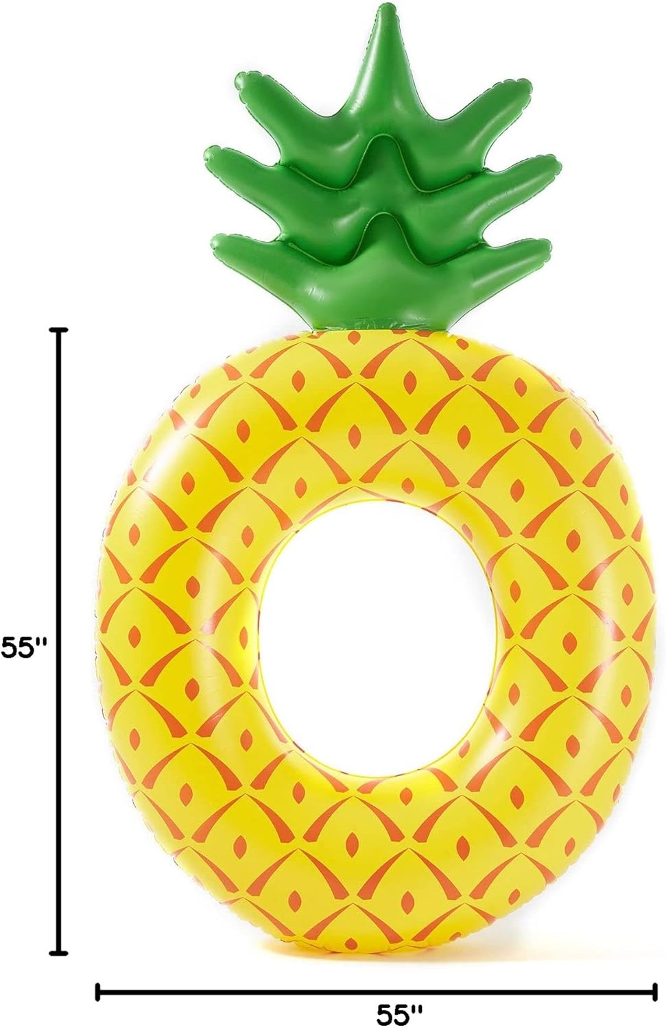 Large Inflatable Pineapple Pool Float for Adults
