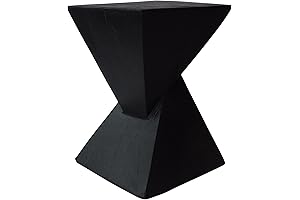 Christopher Knight Home Jerod Cement Black Pedestal Stand