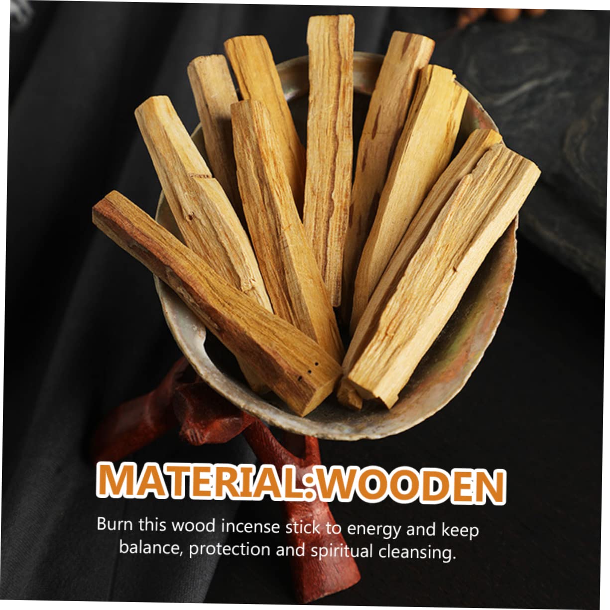 PRETYZOOM 15 Pz Bastoncino Di Incenso Naturale in Legno L'incenso Dell'occidente Kit Sfumatura Kit Sbavature Bastoncino Per Sbavature Per Aromaterapia Di Cedro Di Legno