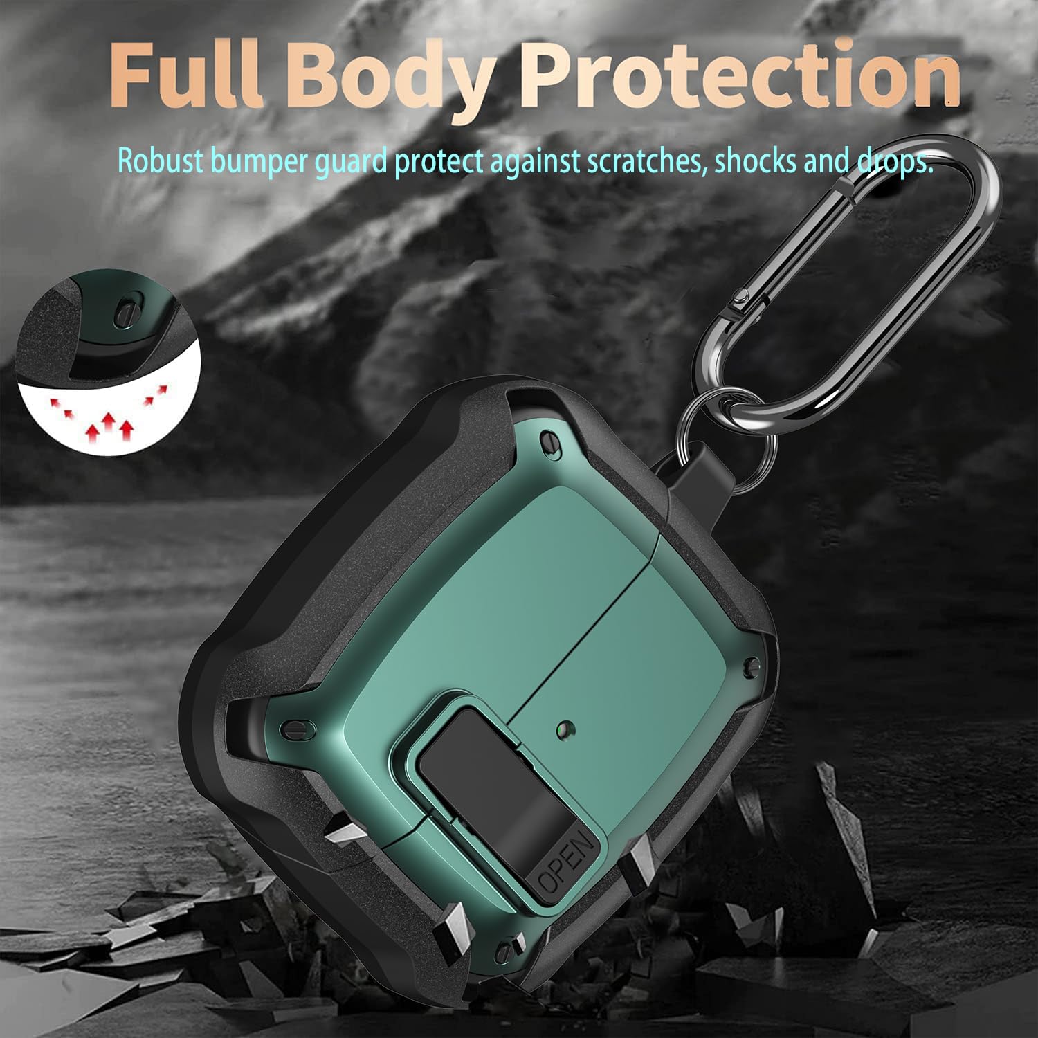 Amazon.com: Galaxy Buds 3 Pro/3/3 FE Case Cover with Secure Lock