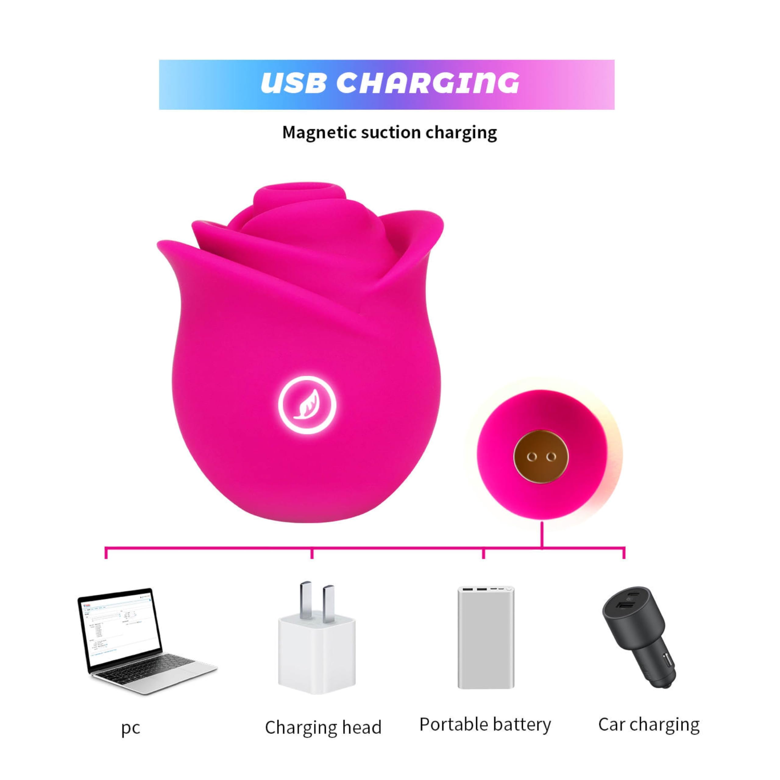 Amazon.com: 2023 New Rose Shaped Toy Vibrator for Women : Health & Household