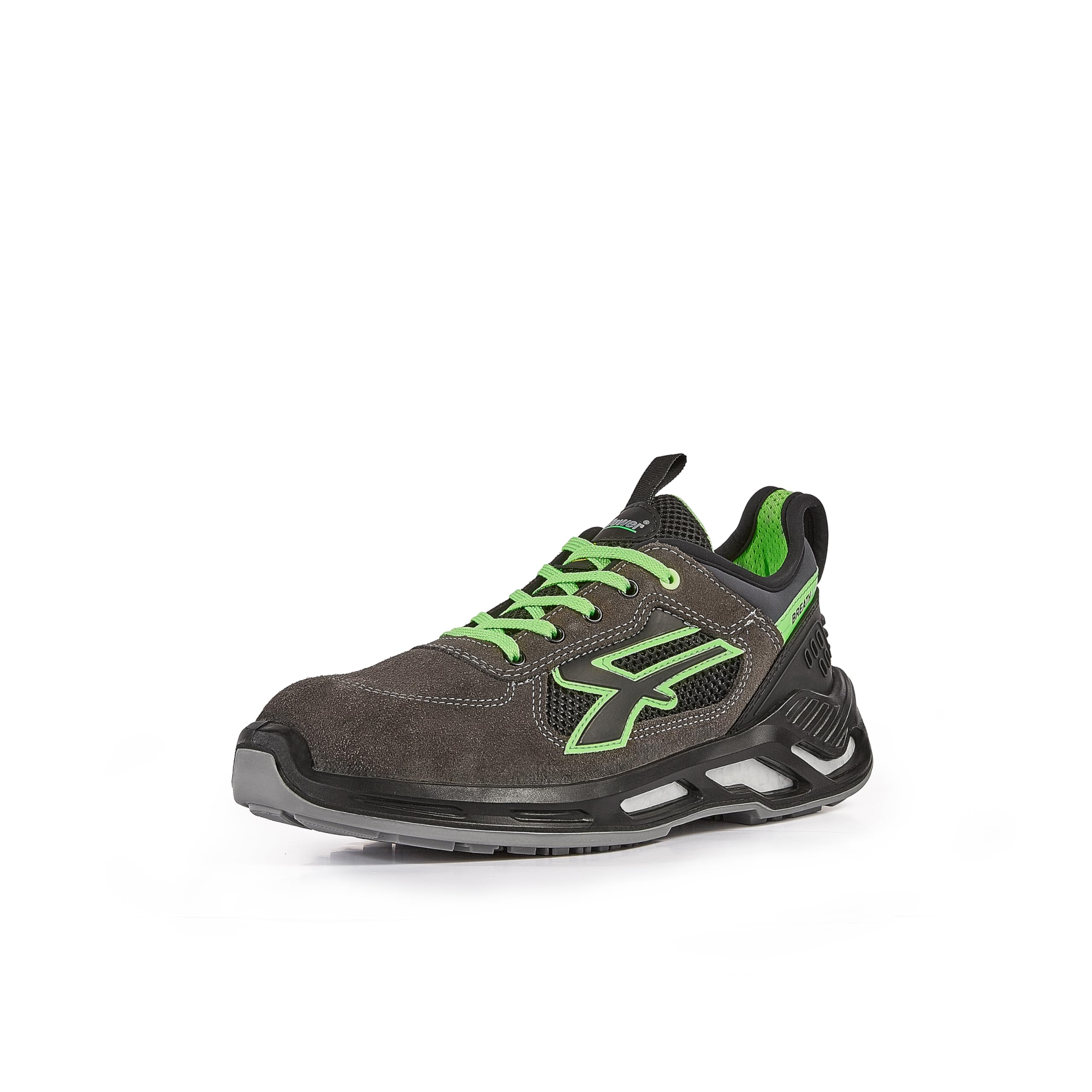 U-Power Red 360 Negan, Scarpe Antinfortunistiche Basse, Leggere E Comode, Con Tomaia In Nylon Ultra Traspirante E Morbida Pelle Scamosciata, Puntale In Alluminio E Suola Infinergy (45) - 4