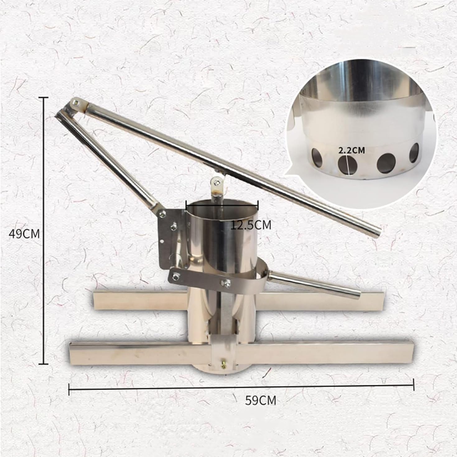 COYEUX Manual Meatball Mold Tool, Commercial Meatball Vegetable Meatball Former Mold Tool, Easy to Use, for Vegetable Balls Fish Meatball