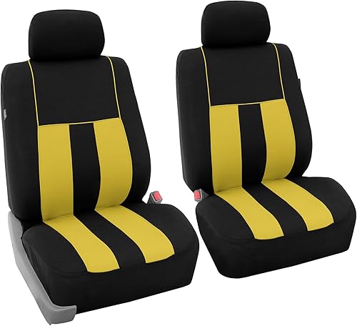 Miniatura 11 de FH GROUP FH-FB036115 fundas para asientos a rayas, púrpura/negro - Para la mayoría de los autos, camiones, SUV o van, Burgundy Rosado,Beige,Negro