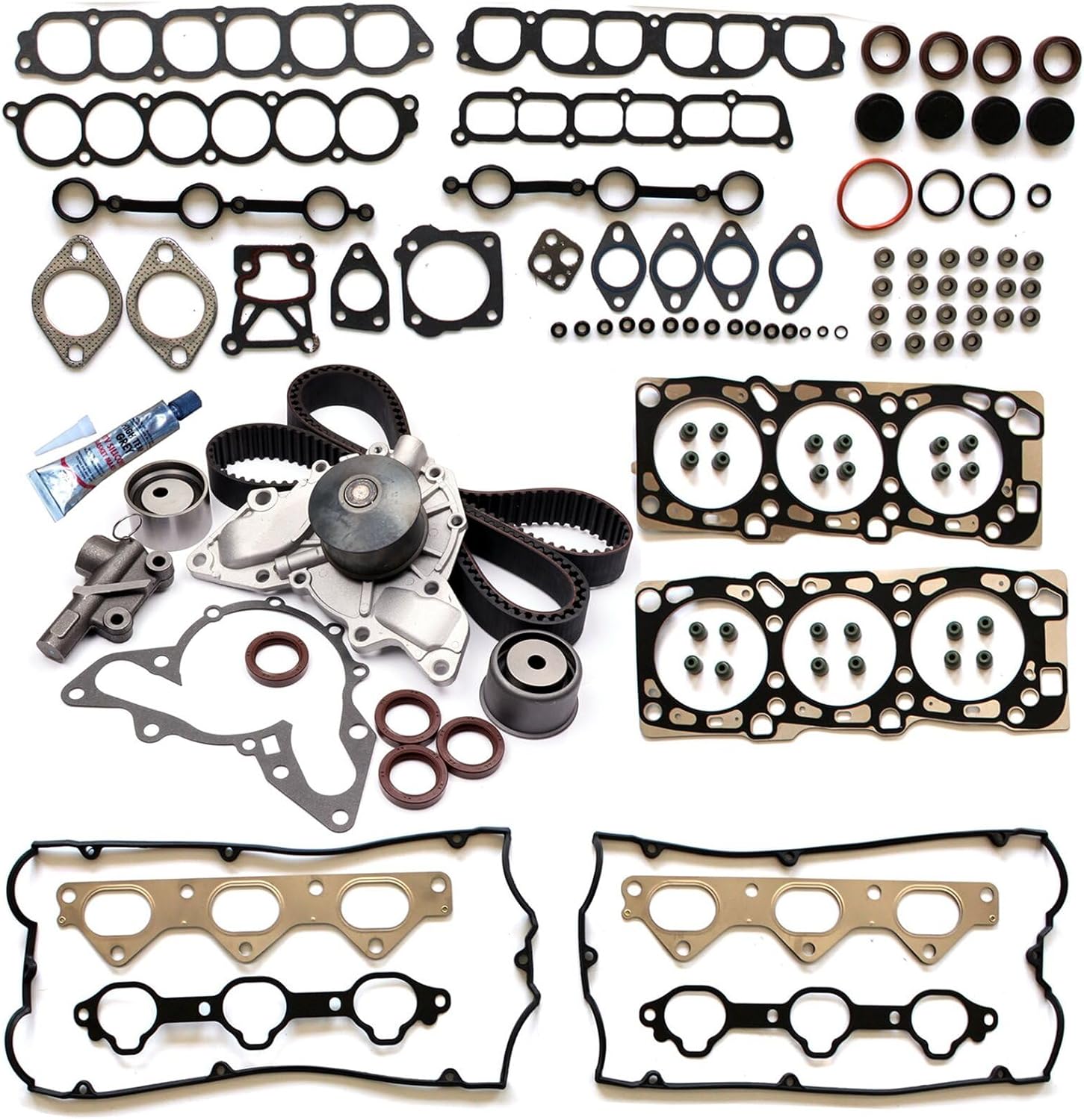 Timing Belt Kit Head Gasket Set Fit for Kia Sedona 3.5L Part Number HS26293PT-1,HS26293P