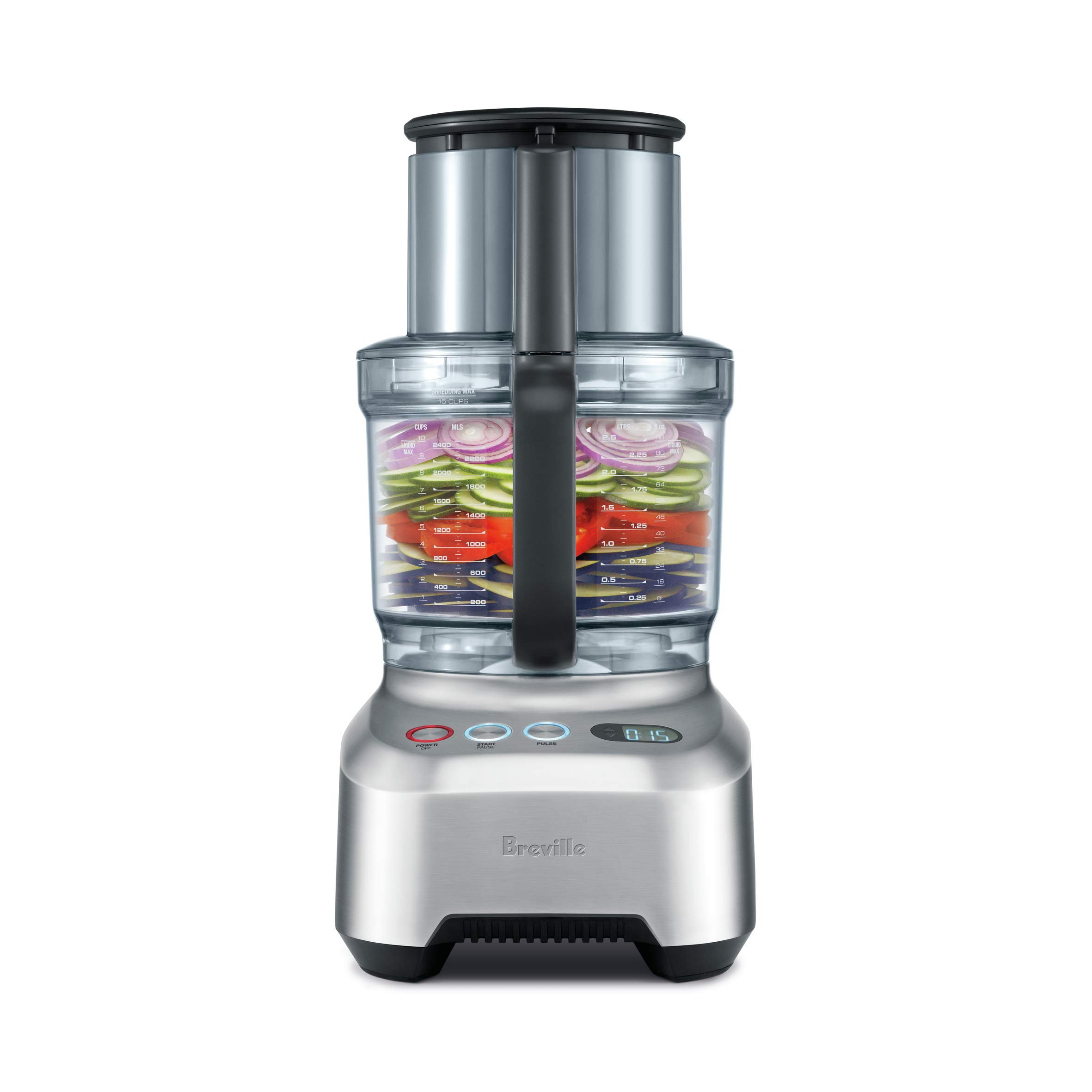 Breville Kitchen Wizz Pro Food Processor Brushed Aluminium Bfp800bal Amazon Com Au Home