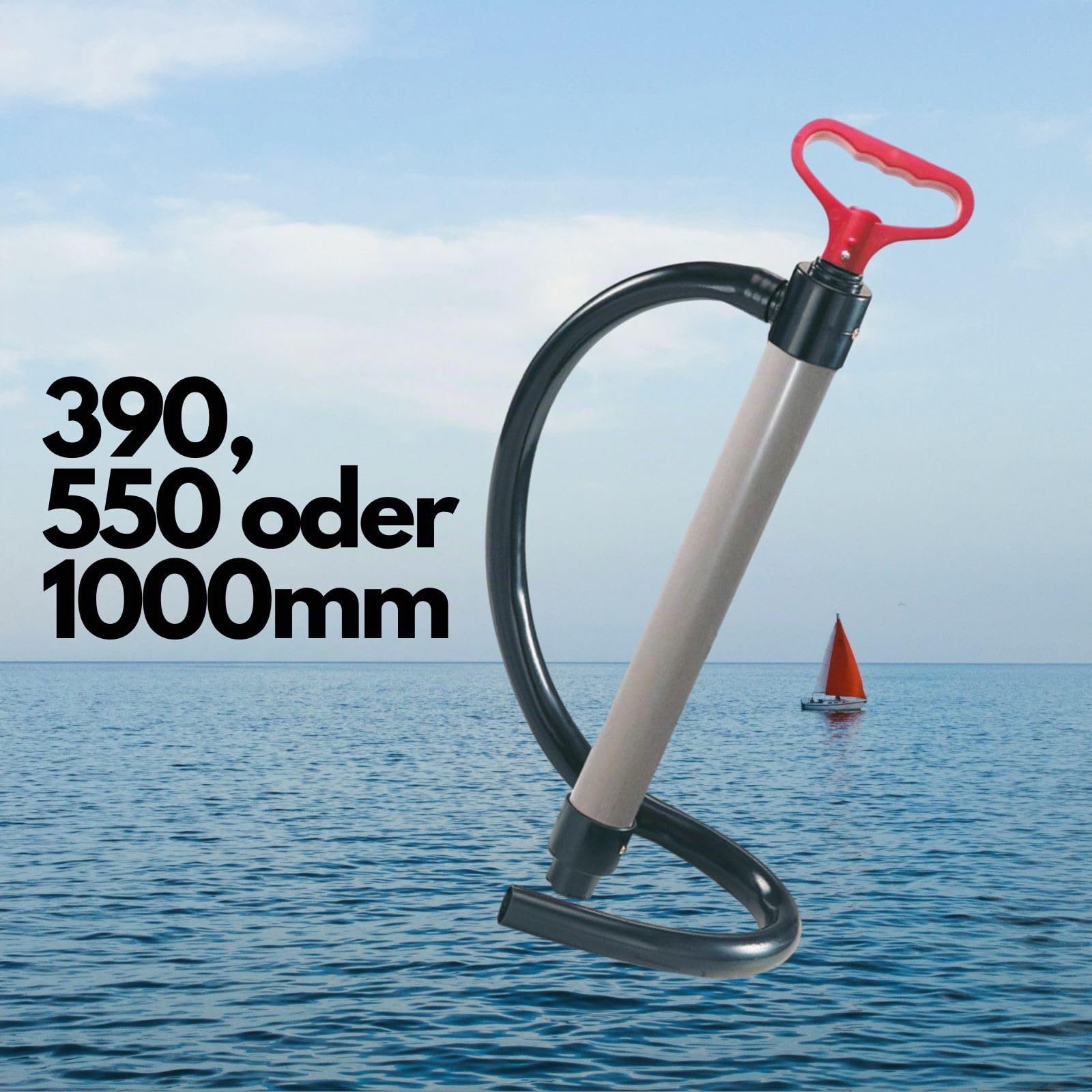 Schmutzwasserpumpe manuell Pumpe für Saugkraft und Druckpumpe