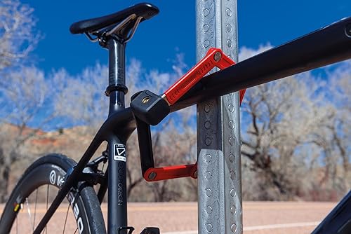 Miniatura 3 de ABUS Bordo Ugrip Lite 605523.6 in - Cerradura de seguridad para bicicleta, nivel 7, color rojo