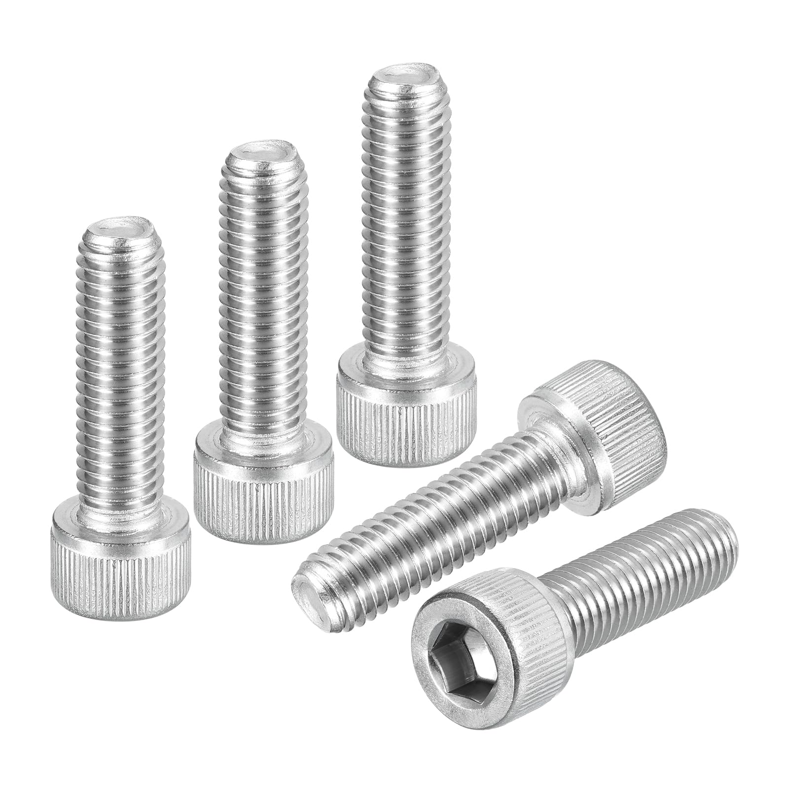 DTGN M10-1.5x35 Socket Head Cap Screws Bolts, 5Pack, Good for Road Bicycle Mountain Bike, Auto, Motorcycle