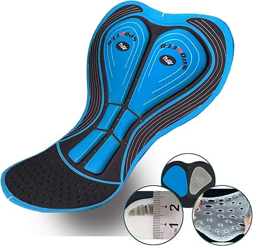 Miniatura 8 de sponeed Pantalones cortos de ciclismo acolchados para hombre, ropa de ciclismo de carretera