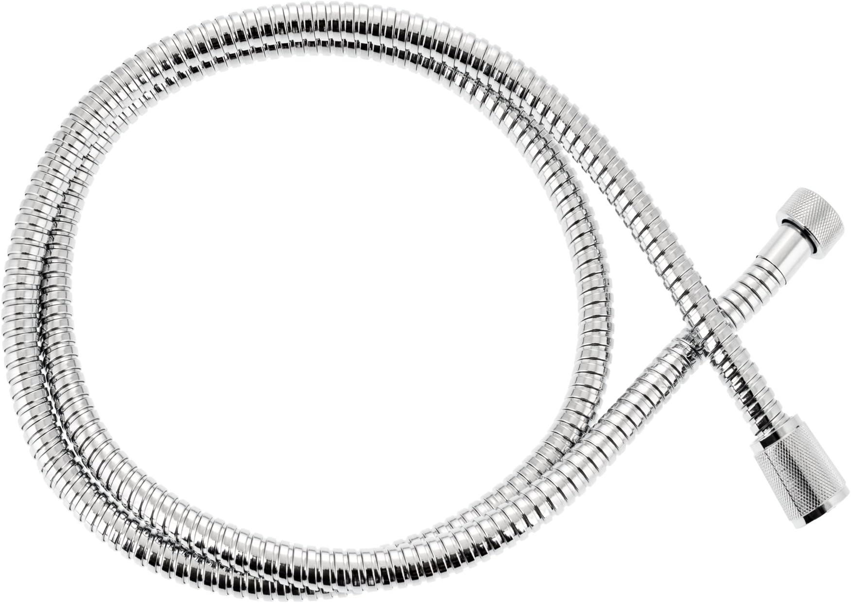 AIRROBO Kottmann Agraff Shower Hose & Bathroom Fixtures, Shower Hose, Brass Chrome Plated 150cm 1 cone/1Knurled nut 1/2 inch fittings. Made in Germany