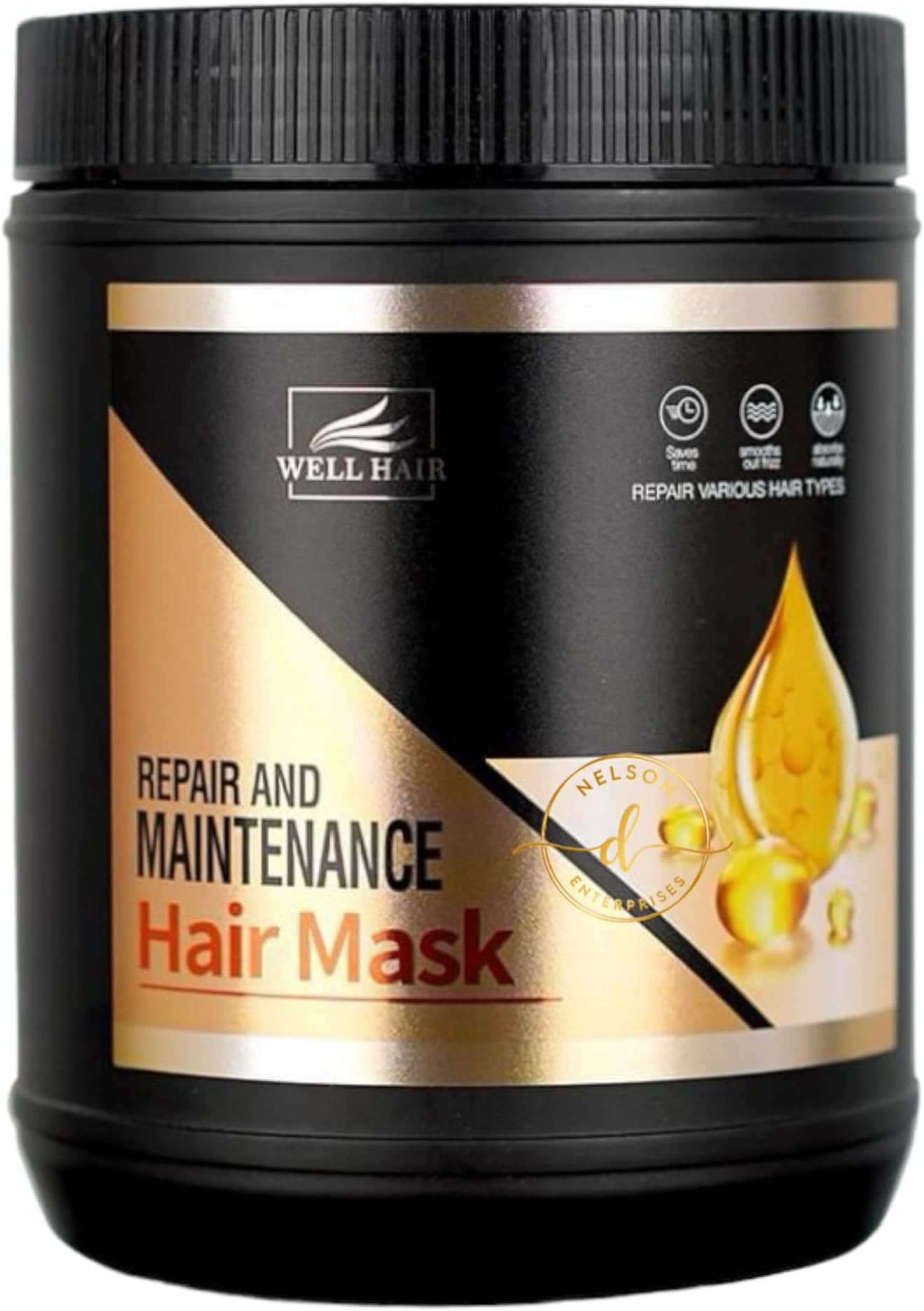 Generic Well Hair Repair and Maintenance Hair Mask, 1000ml