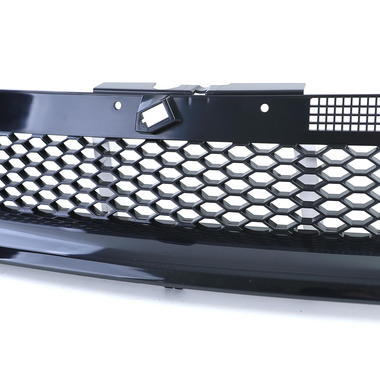 Waben Kühlergrill ohne Emblem Schwarz für VW Golf 4 Limo Variant Cabrio 97-06